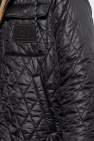 Dsquared2 BLACK Quilted jacket with hood
