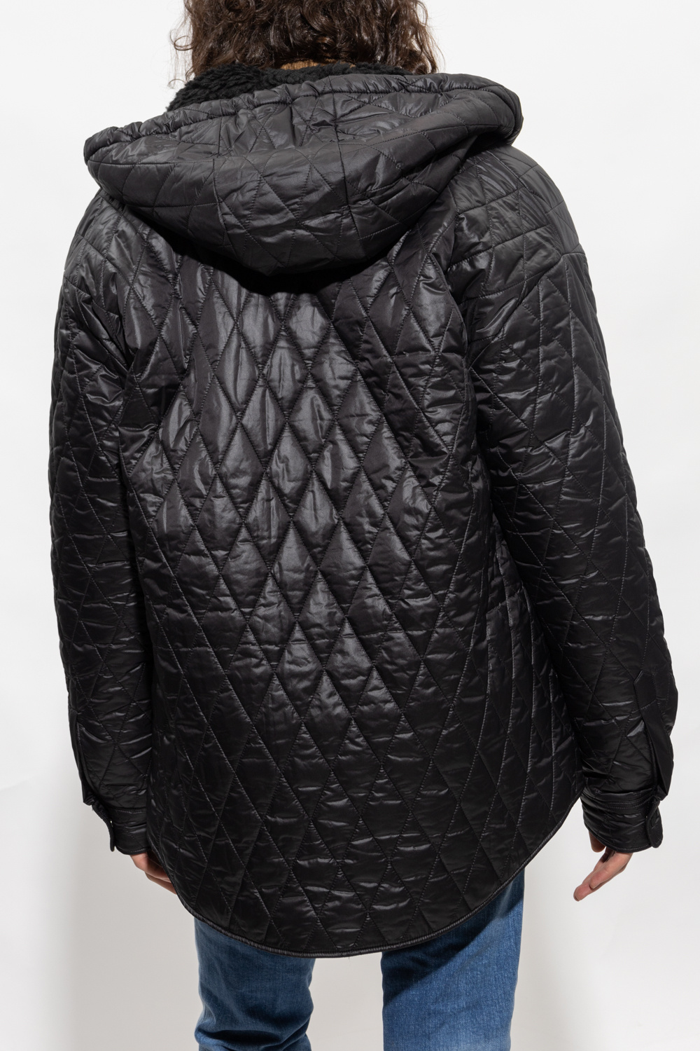 Dsquared2 Quilted jacket with hood