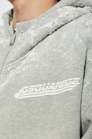 Dsquared2 Cotton hoodie with logo