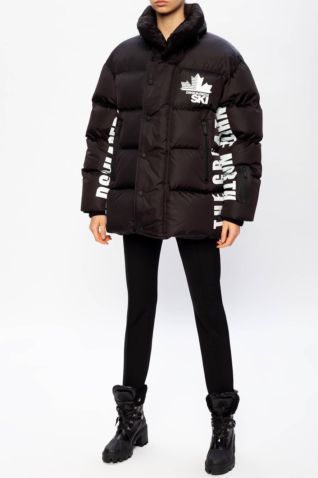 dsquared2 quilted down jacket