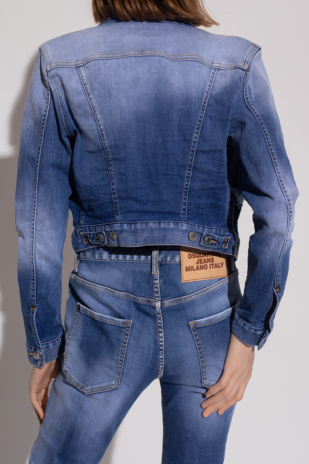 Dsquared2 Cropped denim jacket