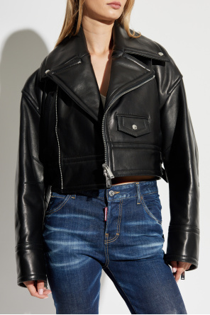 Dsquared2 Leather Jacket