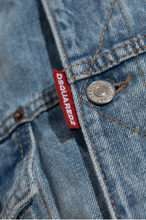 Dsquared2 Denim jacket with a 'vintage' effect
