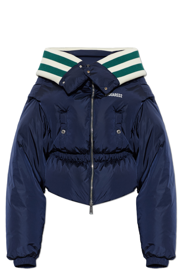 Down jacket with logo od Dsquared2
