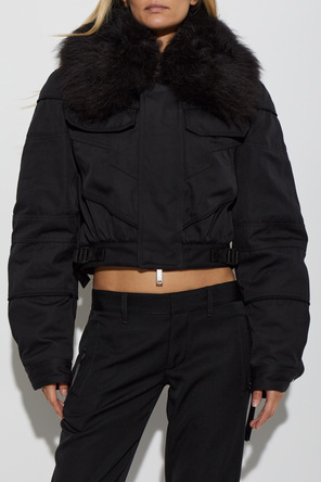 Dsquared2 Jacket with a fur collar
