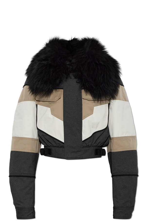 Jacket made of mixed materials od Dsquared2