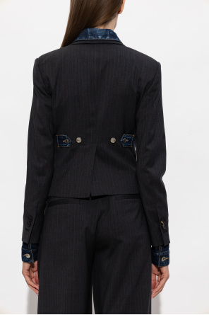 Dsquared2 Blazer made of combined materials