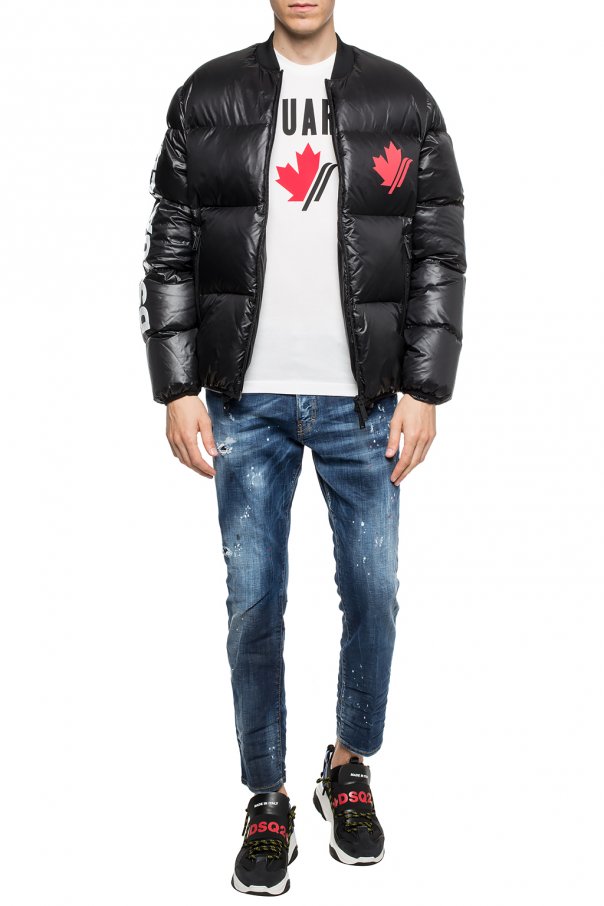 Black Quilted down jacket Dsquared2 - Vitkac Germany