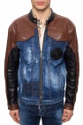 Dsquared2 MULTICOLOUR Raw-trimmed denim jacket