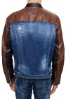 Dsquared2 MULTICOLOUR Raw-trimmed denim jacket