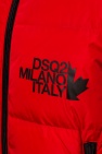 Dsquared2 RED Quilted bomber jacket