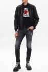 Dsquared2 BLACK Leather jacket