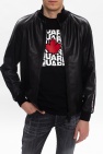 Dsquared2 BLACK Leather jacket