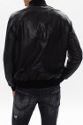 Dsquared2 BLACK Leather jacket