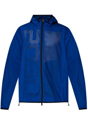 ASOS Actual harrington jacket in navy blue