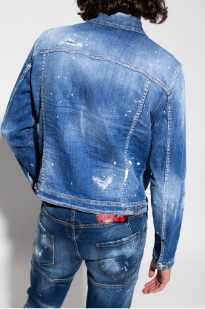 Dsquared2 Raw-edge denim jacket