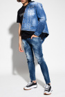 Dsquared2 Raw-edge denim jacket