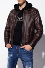 Dsquared2 Leather jacket with studs