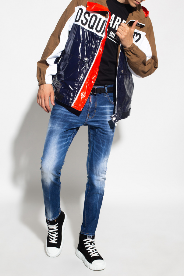 Dsquared2 Jacket with detachable hood