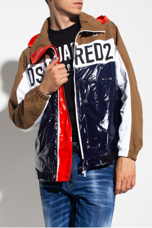 Dsquared2 Jacket with detachable hood