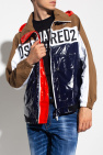 Dsquared2 T-Shirt jacket with detachable hood