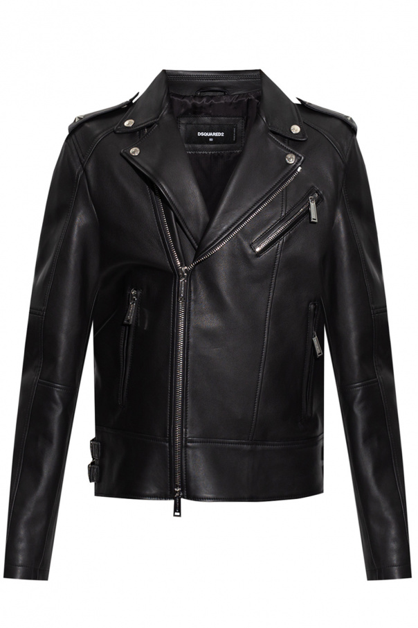 Dsquared2 Leather accessories jacket