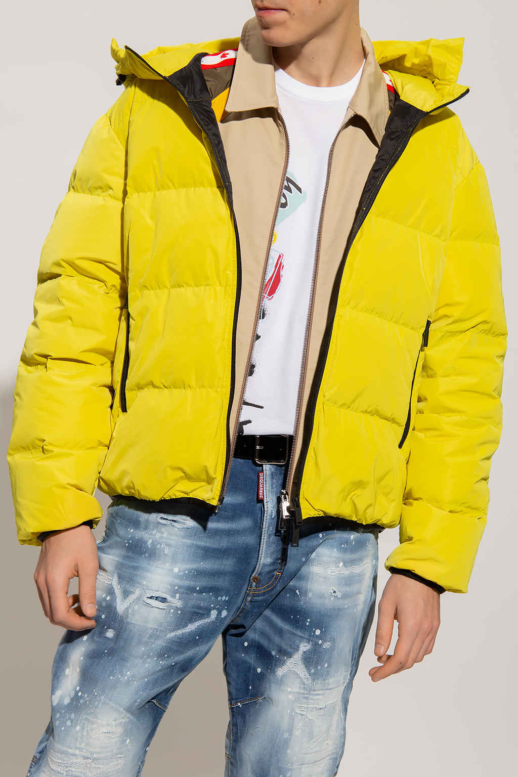 Dsquared2 ‘Arrow’ down Teens jacket