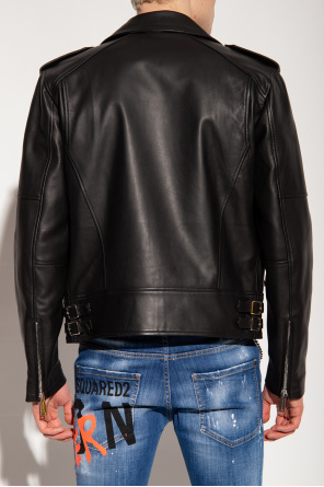 Dsquared2 Leather biker jacket