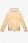 Dsquared2 Hooded shearling jacket