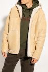 Dsquared2 Hooded shearling jacket