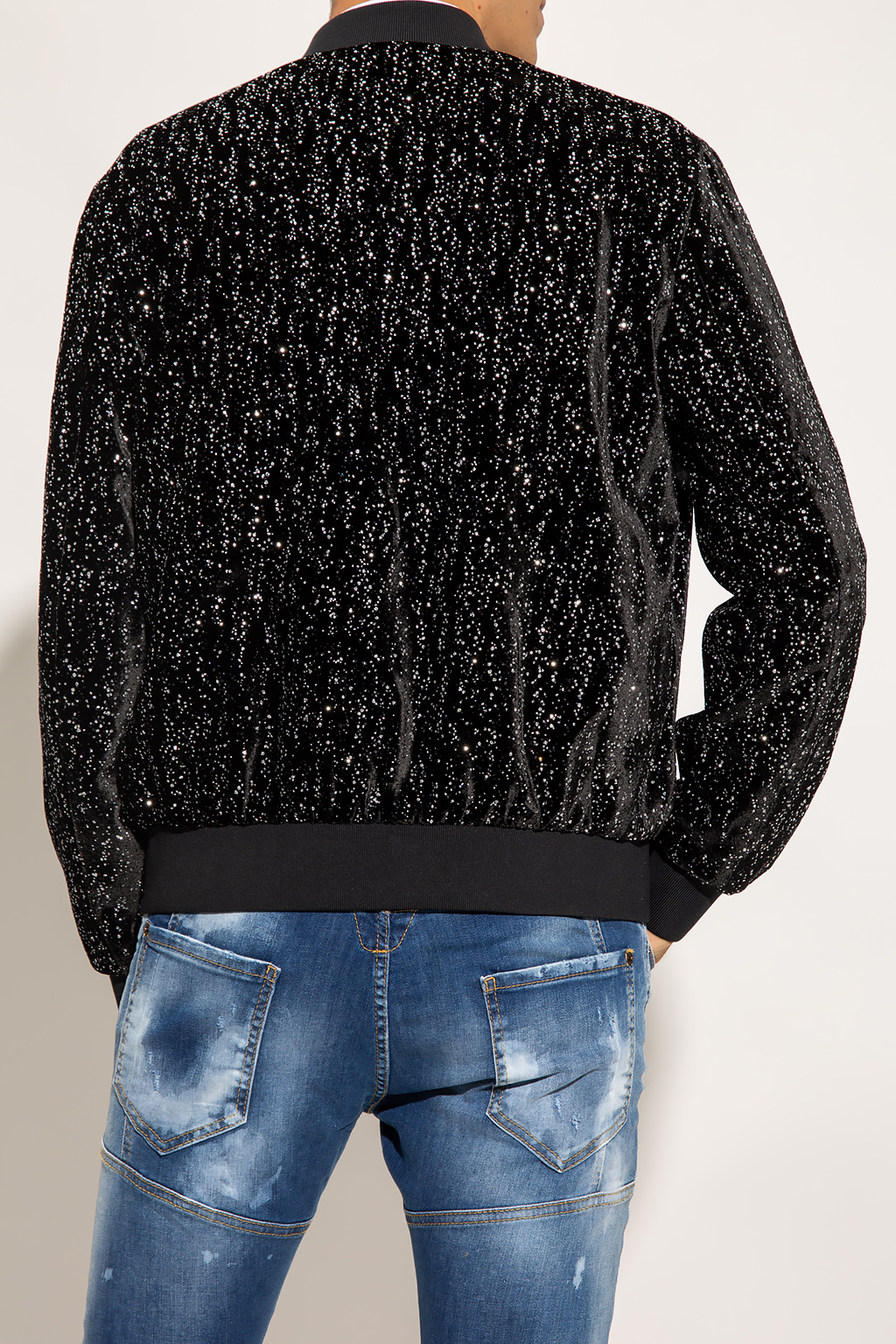 Dsquared2 Velvet sweatshirt