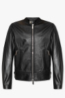 Dsquared2 BLACK Leather jacket