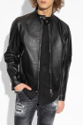Dsquared2 BLACK Leather jacket