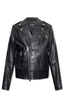 Dsquared2 BLACK Leather jacket
