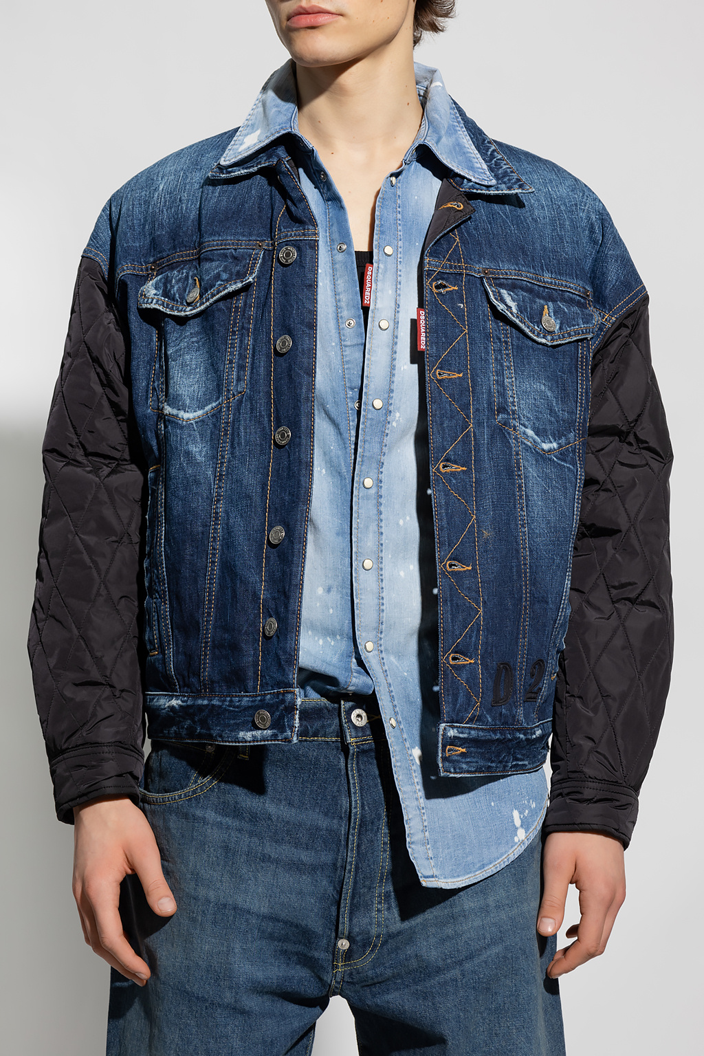 Dsquared2 Insulated denim jacket