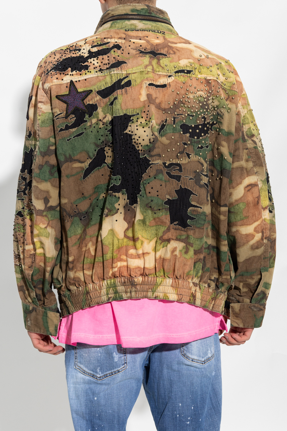 Dsquared2 Jacket with camo motif