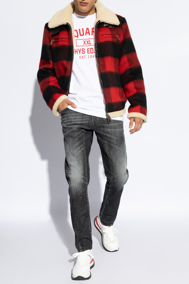 Dsquared2 Jacket with check pattern