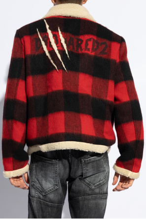 Dsquared2 Jacket with check pattern