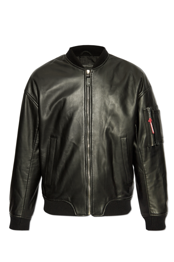 Leather jacket, zdjęcie 1 Leather jacket od Dsquared2