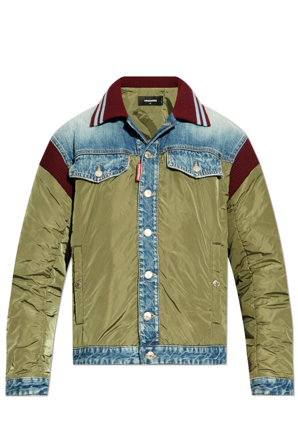 Dsquared2 Dsquared2 Jacket made of combined materials