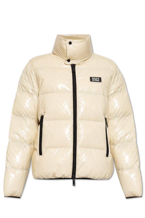 Dsquared2 Puffer jacket with stand-up collar