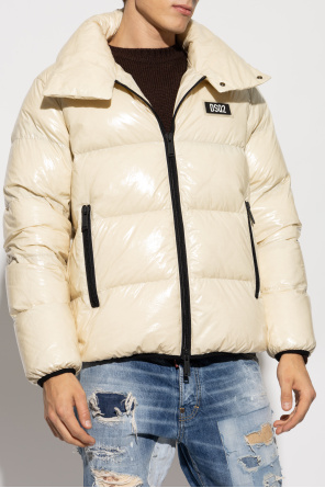 Dsquared2 Puffer jacket with stand-up collar