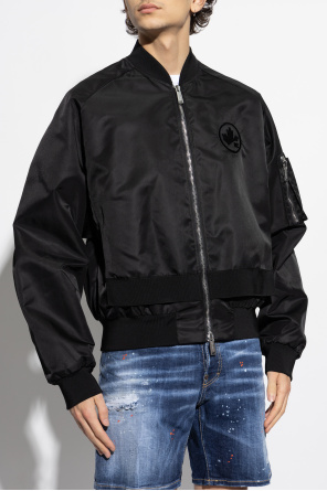 Dsquared2 Bomber jacket with vintage effect
