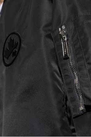 Dsquared2 Bomber jacket with vintage effect