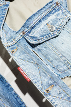 Dsquared2 Jacket made of combined materials