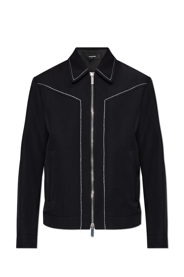 Dsquared2 Jacket with decorative stitching