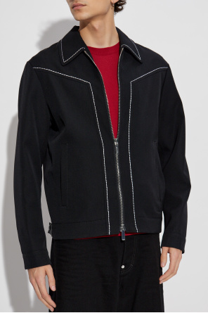 Dsquared2 Jacket with decorative stitching