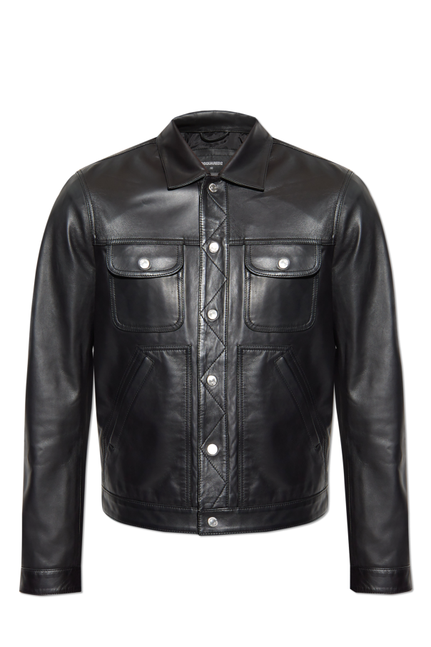 Leather jacket, zdjęcie 1 Leather jacket od Dsquared2