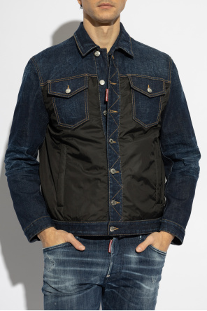 Dsquared2 Jacket with combined materials