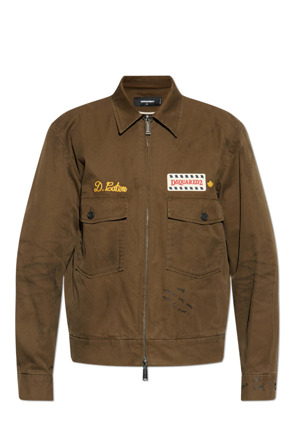 Jacket with logo od Dsquared2
